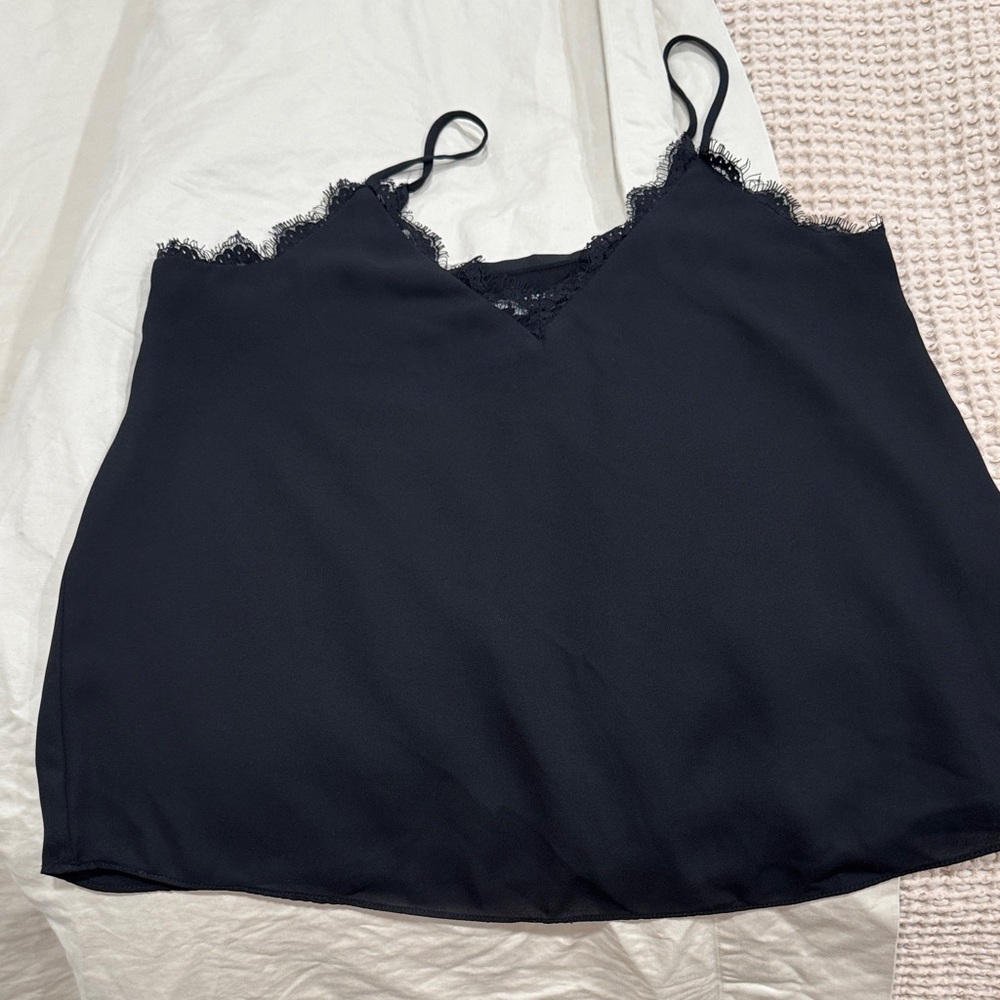 Socialite Black Lace Cami Top